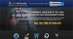 Desktop Screenshot of leadmarketer.com